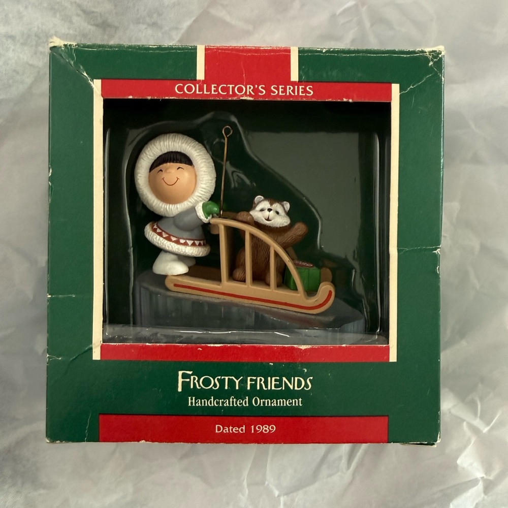 Hallmark Keepsake Ornament Frosty Friends Collection 1989